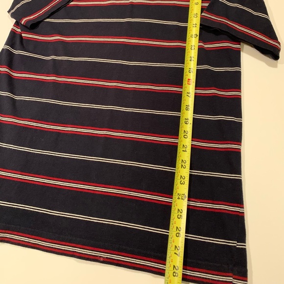 MEN’S AEROPOSTALE STRIPED POLO TEE. - Picture 2 of 8